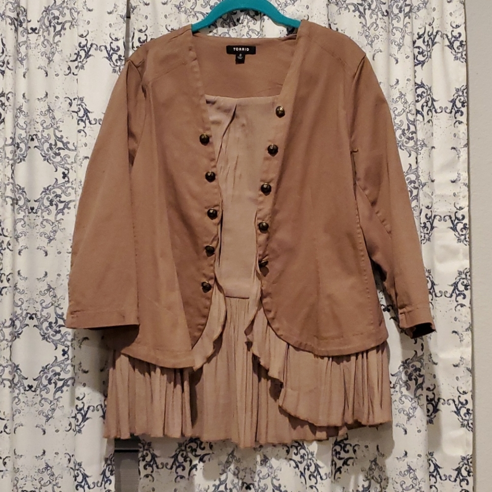 tan jacket